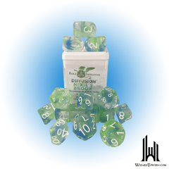 SET OF 15 DICE: DIFFUSION NIXIE'S BROOK